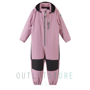 Reima Softshell overall Nurmes Grey pink