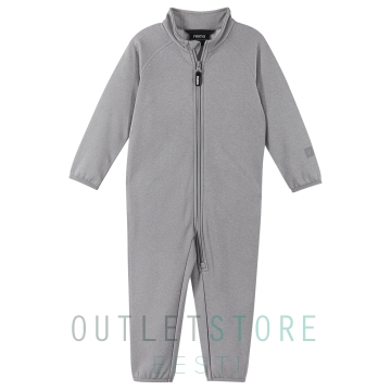 Reima toddlers fleece all-in-one KAHVITUS Melange grey