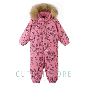 Reimatec winter overall LAPPI Sunset pink