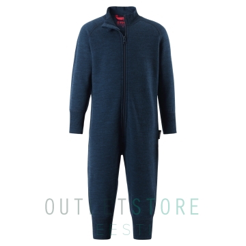 Reima wool all in one overall PARVIN Navy