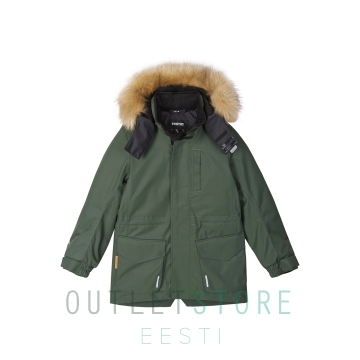 Reimatec® winter jacket NAAPURI Thyme green